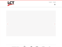 Tablet Screenshot of lct.com.ar